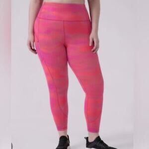 NWT Athleta Rainier pink tights leggings